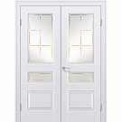 Межкомнатная дверь Двухстворчатая распашная дверь 94U (аляска)