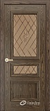 Межкомнатная дверь ДП Агата, со стеклом (тон 39)