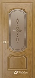 Межкомнатная дверь ДП Селеста, со стеклом (тон 24)