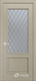 Межкомнатная дверь ДП Кантри, со стеклом (тон 44)