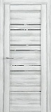 Межкомнатная дверь SP-64, дверь со стеклом, экошпон (сканди)