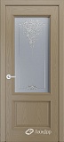 Межкомнатная дверь ДП Кантри, со стеклом (тон 43)
