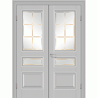 Двухстворчатая распашная дверь 94U (манхэттен)