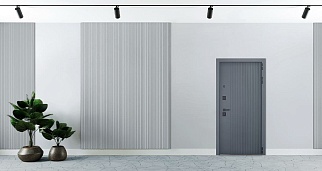 Дверь входная Вертикаль-1, графит/капучино Дверь входная Вертикаль-1, графит/капучино