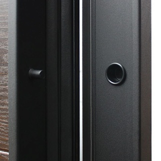 Дверь входная Модерн-2, венге/венге поперечный