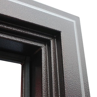 Дверь входная Техно М, медный антик/орех темный