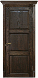 Межкомнатная дверь Империал-15, массив дуба, дверь глухая (шоколад)