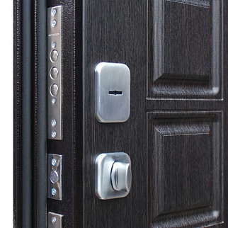 Дверь входная Техно М, медный антик/венге