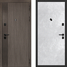 Дверь входная Ривьера, дымчатый камень/бетон