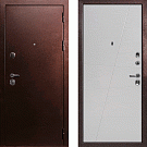 Дверь входная Евро-3/Смальта-Лайн 02, медный антик/агат Ral7044