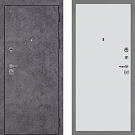 Дверь входная Тетра-126/PP, бетон темный/агат