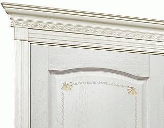 Империал-12, массив дуба, дверь глухая (беленый дуб)