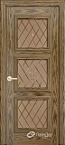 Межкомнатная дверь ДП Грация, со стеклом (тон 41)