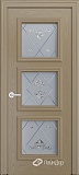 Межкомнатная дверь ДП Грация, со стеклом (тон 43)