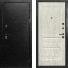 Дверь входная С-1/Панель экошпон Версаль-2, металл 1.5 мм, 2 замка, титан/дуб седой