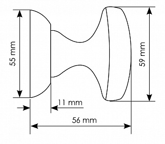 Ручка Morelli FOSTER MHR-1 BL (черный)