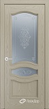 Межкомнатная дверь ДП Амелия, со стеклом (тон 44)