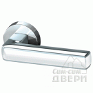 Ручка Armadillo CUBE (хром/белый)