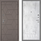 Дверь входная Тетра-181/PR-103, коричнево-серый/бетон