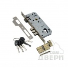 Замок врезной LOCK 4585 5-60B D BRONZE