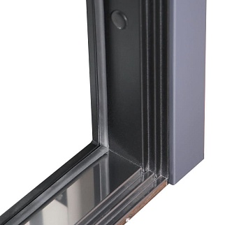 Дверь входная Вертикаль-1, графит/капучино Дверь входная Вертикаль-1, графит/капучино