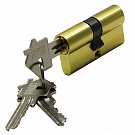 Цилиндр Bussare CYL 3-60, ключ-ключ (матовое золото)
