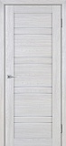 Межкомнатная дверь межкомнатная экошпон Лайт-19, со стеклом сатинат светлый (арктик)