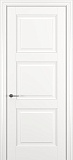 Межкомнатная дверь Гранд Прайм, глухая дверь неоклассика, эмаль белая