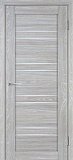 Межкомнатная дверь межкомнатная экошпон Лайт-19, со стеклом сатинат светлый (нордик)