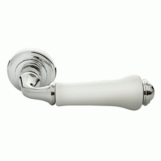 Ручка Morelli UMBERTO MH-41-Classic PC/W (хром/белый)