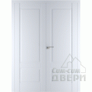 Двухстворчатая распашная дверь 105U (аляска)