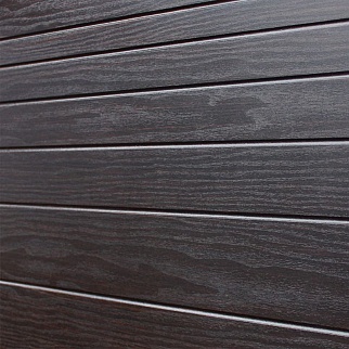 Дверь входная Модерн, антик серебро/венге поперечный