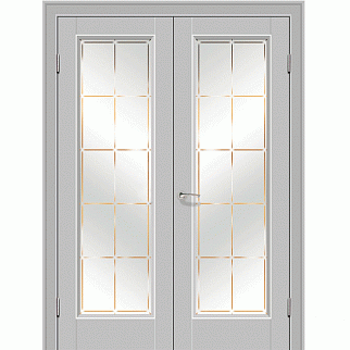 Двухстворчатая распашная дверь 92U (манхэттен)