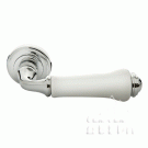 Ручка Morelli UMBERTO MH-41-Classic PC/W (хром/белый)