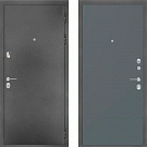 Дверь входная Премиум SB, антик серебро/Гладкая титан