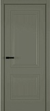 Межкомнатная дверь Венеция-2 ART, глухая фрезерованная дверь неоклассика, эмаль оливковая