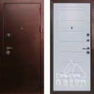 Дверь входная С-3/Панель ПВХ Техно-708, металл 1.5 мм, 2 замка, медный антик/манхэттен