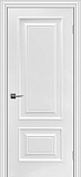 Межкомнатная дверь Смальта Rif 209.2, дверь неоклассика, белая эмаль Ral 9003