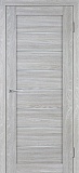 Межкомнатная дверь экошпон Лайт-08, со стеклом сатинат светлый (нордик)