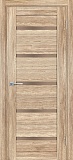 Межкомнатная дверь ДО PSL-7, сатинат бронза (сан-ремо натуральный)