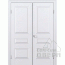 Двухстворчатая распашная дверь 95U (аляска)