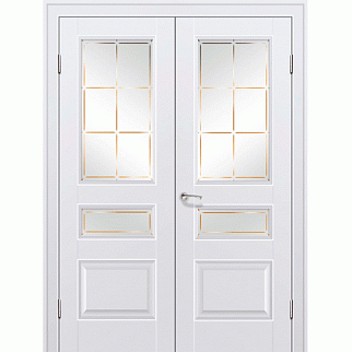 Двухстворчатая распашная дверь 94U (аляска)