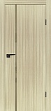 Межкомнатная дверь межкомнатная P-22, бежевый лакобель (эвкалипт австралийский)