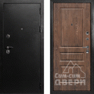 Дверь входная С-1/Панель экошпон Версаль-2, металл 1.5 мм, 2 замка, титан/дуб корица