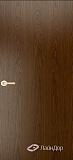 Межкомнатная дверь ДГ Ника скрытого монтажа, натуральный шпон (тон 45)
