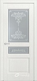 Межкомнатная дверь ДП Калина-К, со стеклом (тон 38)