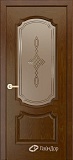 Межкомнатная дверь ДП Селеста, со стеклом (тон 35)