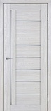 Межкомнатная дверь межкомнатная экошпон Лайт-41, со стеклом сатинат светлый (арктик)