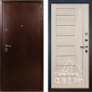 Дверь входная Цезарь-40, медный антик/ясень крем Верджиния