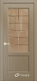 Межкомнатная дверь ДП Эстелла, со стеклом (тон 43)